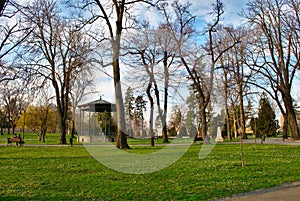 Kalemegdan in Winter