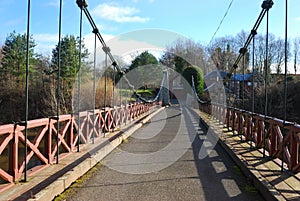 Kalemouth suspension bridge