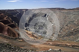 Kalgoorlie open pit mine, Western Australia