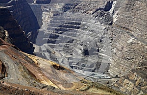 Kalgoorlie open pit mine in Western Australia