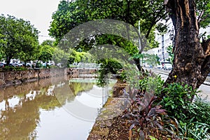 Kali Besar in Jakarta Indonesia photo