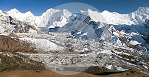 Kali Himal, beautiful mountain in Khumbu valley