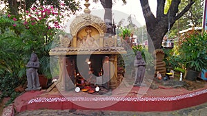 Kali Maa temple, India Hindu photo
