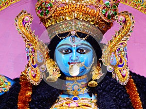 Kali Puja is a festival ,celebrated all over India specially in West Bengal one day prior to Diwali. photo