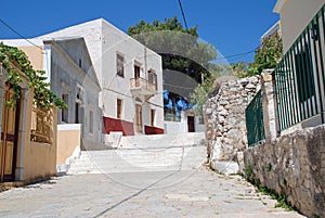 Kali Strata steps, Symi island