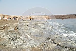 A Kalia beach, Dead sea, Israel