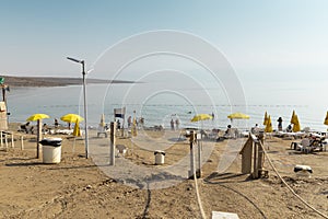 A Kalia beach, Dead sea, Israel