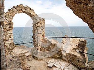 Kaliakra is a cape in the Southern Dobruja region of the northern Bulgarian Black Sea Coast photo