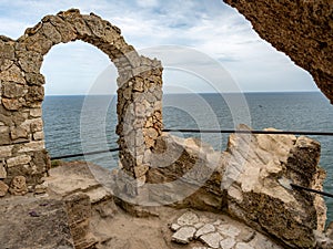 Kaliakra is a cape in the Southern Dobruja region of the northern Bulgarian Black Sea Coast photo