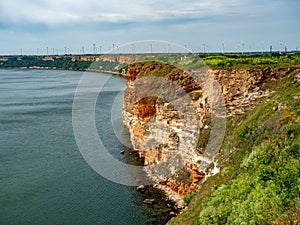 Kaliakra is a cape in the Southern Dobruja region of the northern Bulgarian Black Sea Coast photo