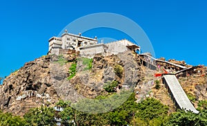 Kalika Mata Temple at the summit of Pavagadh Hill - Gujarat, India