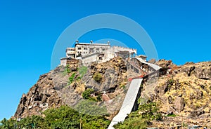 Kalika Mata Temple at the summit of Pavagadh Hill - Gujarat, India