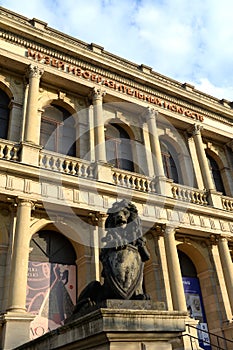 Kaliningrad Regional Museum of Fine Arts. The former building of the Konigsberg Stock Exchange