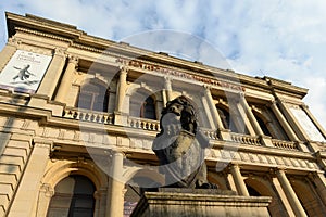 Kaliningrad Regional Museum of Fine Arts. The former building of the Konigsberg Stock Exchange