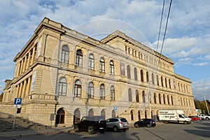 Kaliningrad Regional Museum of Fine Arts. The former building of the Konigsberg Stock Exchange