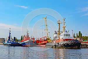 Kaliningrad, the towing fleet