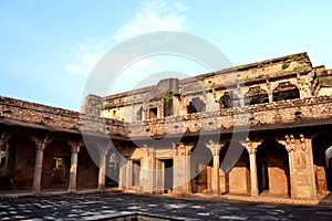 Kalinjar fort, ancient monument, UP, India