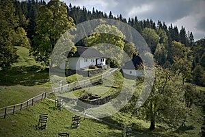 Kaliste, Slovakia: a village in Banska Bystrica district. Commemorative site of the Slovak National Uprising