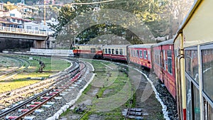 Kalka Shimla toy train Himachal Pradesh photo