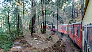 Kalka Shimla toy train photo
