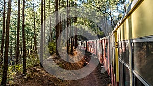 Kalka Shimla toy train photo