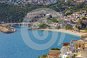 Kalkan\'s gorgeous setting a beautiful cove, its stunning beaches and charming nature