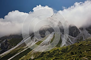 Kalkkoegel Mountain Chain in Austria