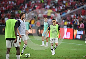 Kallang-Singapore-28Jul2018:Sead kolasinac 31 Player of PSG in