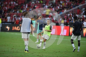 Kallang-Singapore-28Jul2018:Sead kolasinac 31 Player of PSG in