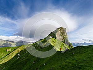 Kallur Lighthouse Hike on Faroe Islands