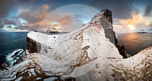 Kallur winter panorama