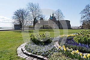 Kalmar Castle at springtime