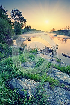 Kalmius river_vintage_1