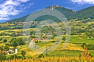 Kalnik mountain green hills scenery