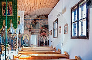 Wooden articular church photo