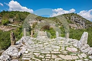 Kalogeriko stone bridge. Central Zagori, Greece