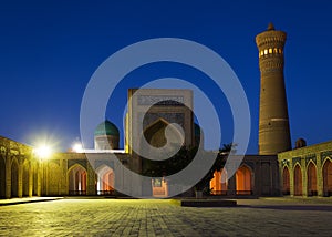 Kalon mosque and minaret - Bukhara - Uzbekistan