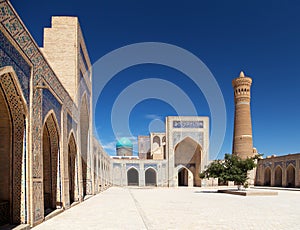 Kalon mosque and minaret - Bukhara - Uzbekistan photo