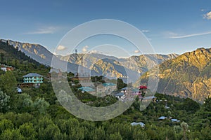 Kalpa Village at Spiti Valley, Himachal Pradesh