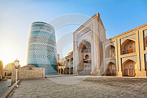 Kalta Minor minaret in Khiva, Uzbekistan