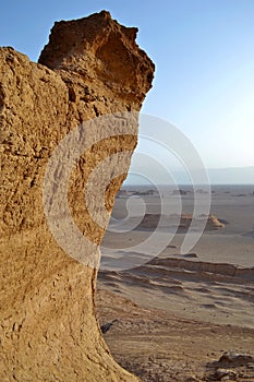 Kaluts desert in eastern Iran