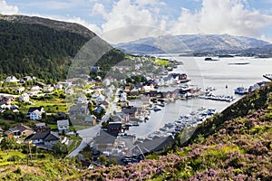 KalvÃ¥g is a village in Bremanger Municipality in Sogn og Fjordane county, Norway.