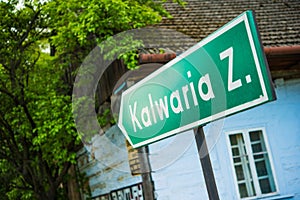 Kalwaria Zebrzydowska Sign