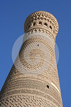 Kalyan minaret Bukhara Uzbekistan photo