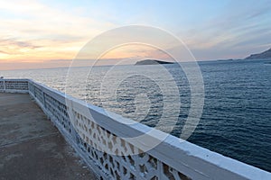 kalymnos island sunset greece europe background