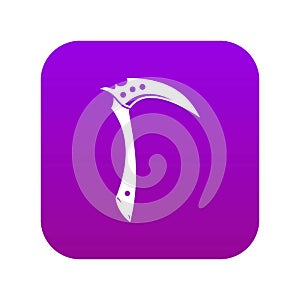 Kama weapon icon digital purple