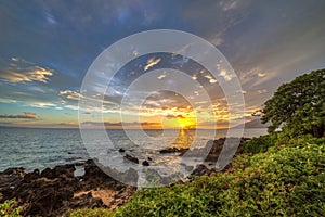 Kamaole Beach Sunset