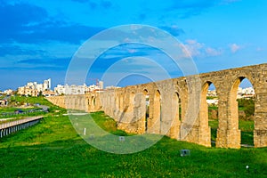 Kamares Aqueduct site Larnaca Cyprus