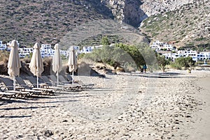 Kamares beach in sifnos island