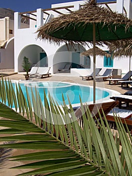 Kamari swimming pool